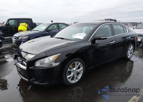 2012 Nissan Maxima 3.5 Sv из США, поврежденный, VIN 1N4AA5AP4CC812808